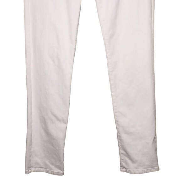 James Jeans High Class Cigarette Jeans Frost White Slim Fit‎ Womens Size 31 - Picture 3 of 11